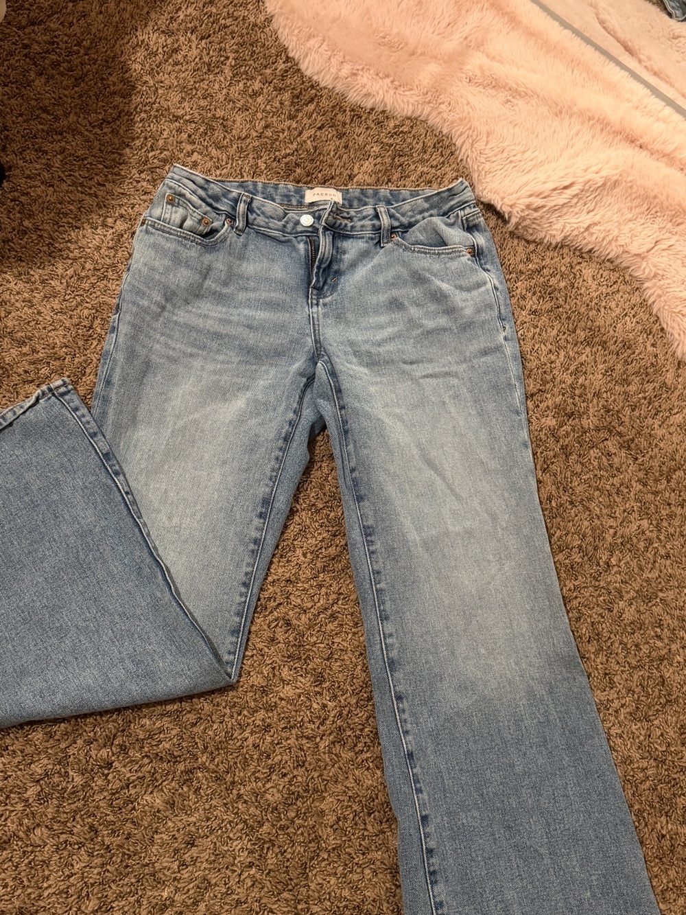 PacSun Light Blue Women's Boot Cut Jeans